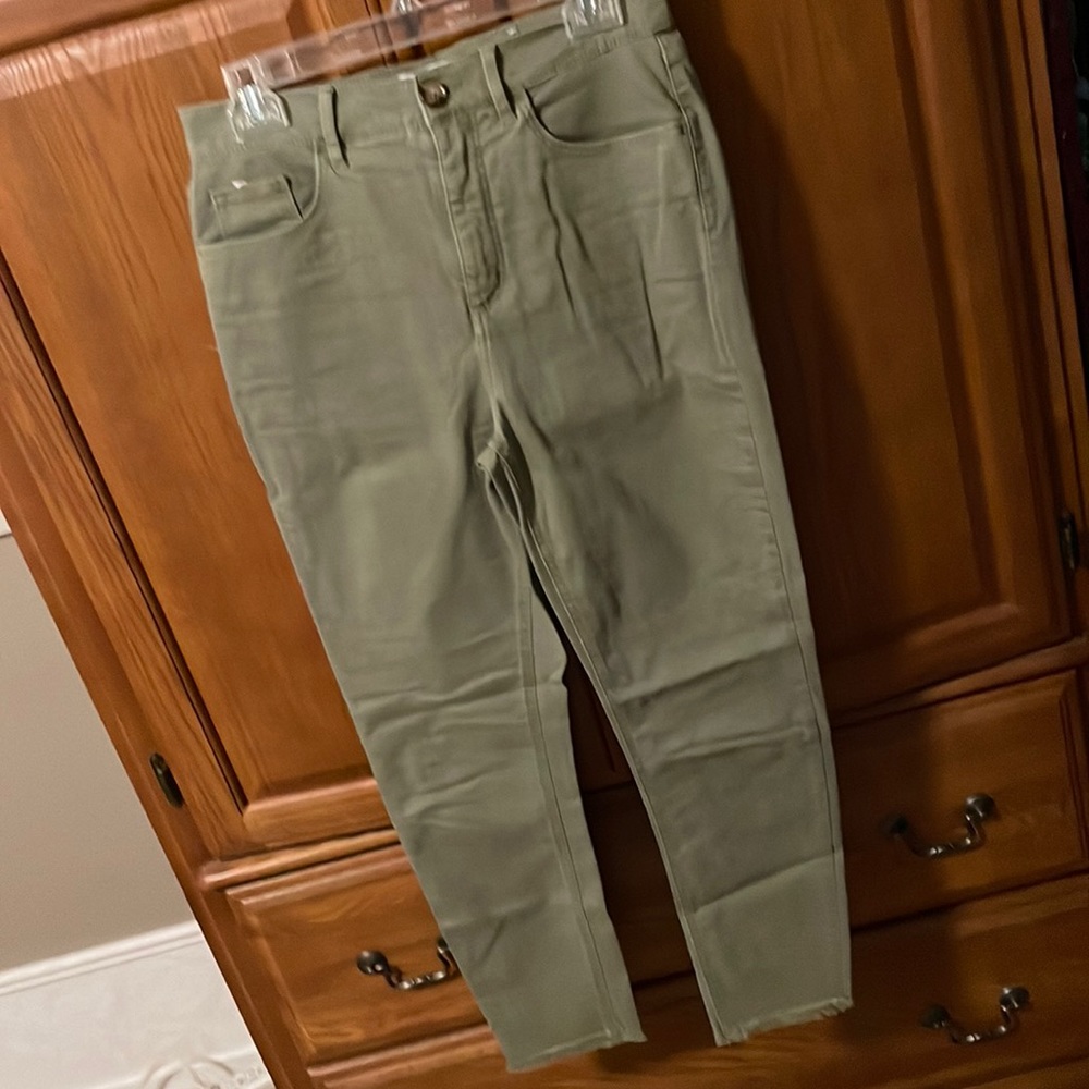 loft, high waist, skinny crop:D028